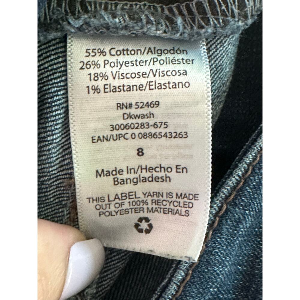 Sofia Melissa Flare Buttoned Jeans Size 8 - image 5